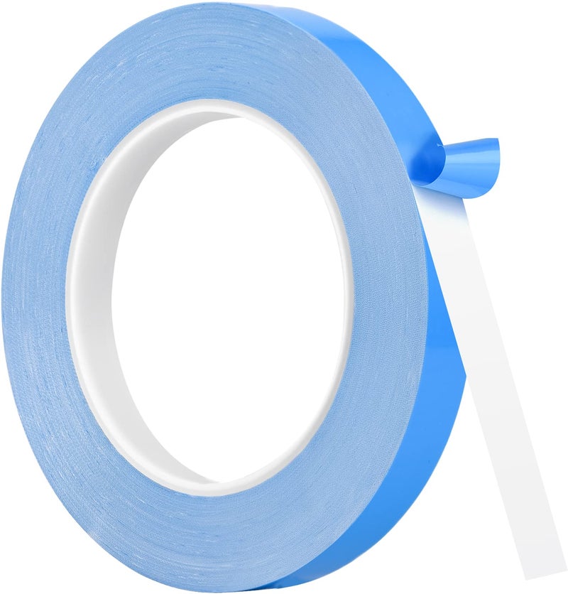 HOAOH Thermal Adhesive Tape, 25m x 10mm x 0.20mm Double Side Thermal Tapes Cooling Heatsink Pad Apply to LED, IGBT IC Chip Computer CPU GPU Modules MOS Tube SSD Drives - Image 1